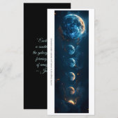 Create Your Own Blue Moons Bookmark Card (Voorkant / Achterkant)