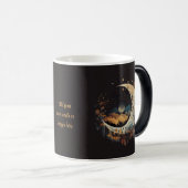 Create Your Own Boho Crescent Moon Landscape Magische Mok (Voorkant rechts)