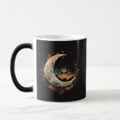 Create Your Own Boho Crescent Moon Landscape Magische Mok (Links)
