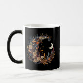 Create Your Own Boho Floral Moons Magische Mok (Links)