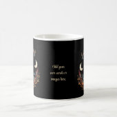 Create Your Own Boho Floral Moons Magische Mok (Center)