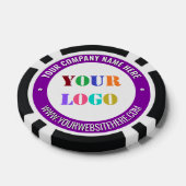 Create Your Own Branded Logo Poker Chips Template (Enkel)