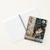 Create Your Own Brown Mouse Botanical Notitieboek (Binnen)
