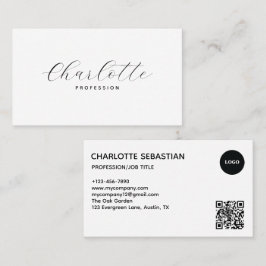 Create your own Business Card | QR code Visitekaartje