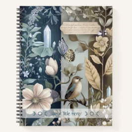 Create Your Own Butterfly Bird Floral Botanical Notitieboek