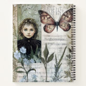 Create Your Own Butterfly Hedge Witch Botanical Notitieboek (Achterkant)