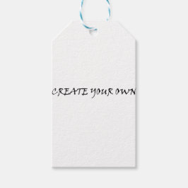 Create your own cadeaulabel