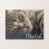 Create Your Own | Cat Kitty Custom Photo Keepsake Legpuzzel (Horizontaal)