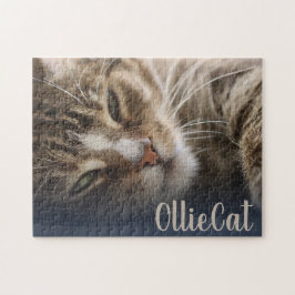 Create Your Own | Cat Kitty Custom Photo Keepsake Legpuzzel