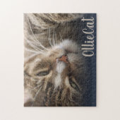 Create Your Own | Cat Kitty Custom Photo Keepsake Legpuzzel (Verticaal)