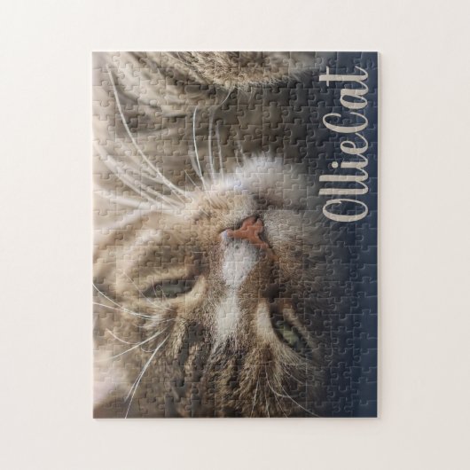Create Your Own | Cat Kitty Custom Photo Keepsake Legpuzzel (Verticaal)
