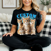 create your own cat or any pets 90s bootleg t-shirt