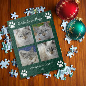 Create your own cat photo collage monogram name legpuzzel