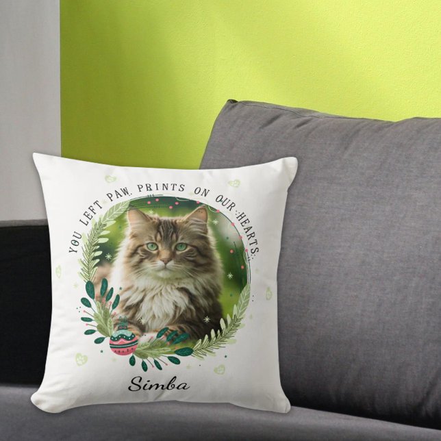 Create Your Own Christmas Cat Memorial Kussen (Creator heeft geüpload)