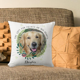 Create Your Own Christmas Dog Memorial Kussen