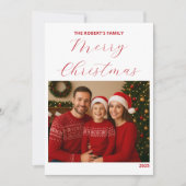 create your own Christmas Family Card (Voorkant)