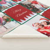 Create Your Own Christmas Photo Collage Sherpa Deken (3/4)