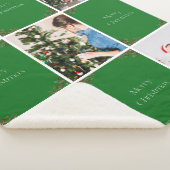 Create Your Own Christmas Photo Collage Sherpa Deken (3/4)