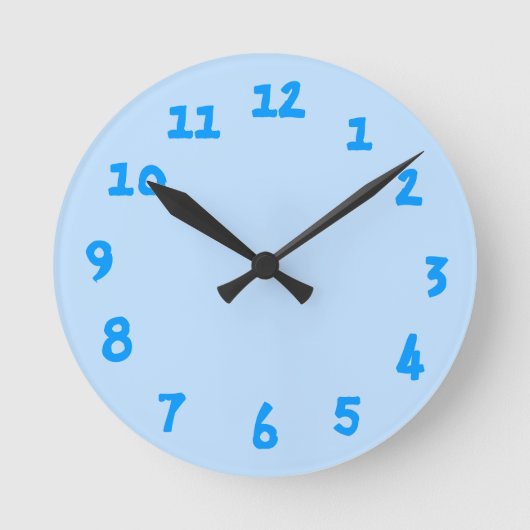 Create Your Own Clock Ronde Klok (Voorkant)
