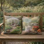 Create your own coffee before gardenening photo buitenkussen<br><div class="desc">Create your own coffee before gardenening photo garden outdoor pillow.
You can add your own photo at the back, name and text to personalize.
Wonderful pillow for garden lovers.</div>