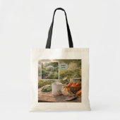 Create your own Coffee before gardening photo Tote Bag (Voorkant)