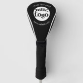 Create Your Own Company Branded Business Logo Golfheadcover (Voorkant)