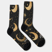Create Your Own Crescent Moon Celestial Sokken (Rechts)