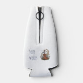 Create Your Own Crescent Moon Sonata on Violin Flesjeskoeler (Achterkant)