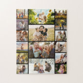 Create Your Own Custom 16 Photo Collage Legpuzzel (Verticaal)