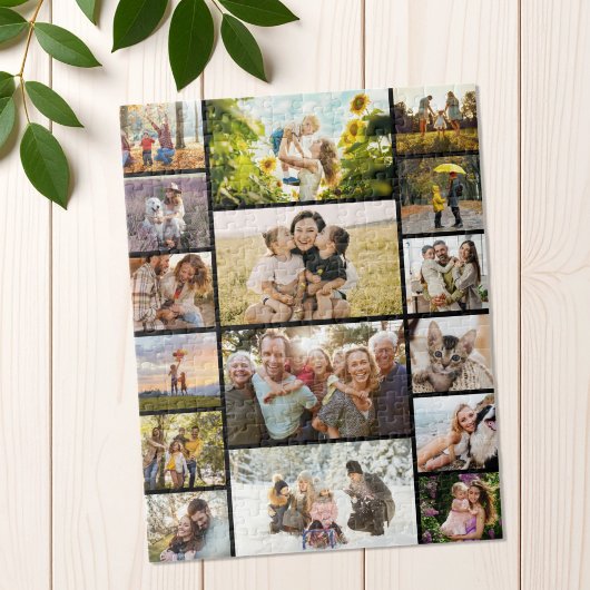 Create Your Own Custom 16 Photo Collage Legpuzzel