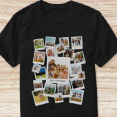 Create Your Own Custom 21 Photo Collage T-shirt