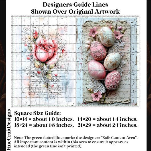 Create Your Own Custom 2 Photo Portrait Decoupage Tissuepapier