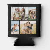 Create Your Own Custom 4 Photo Collage Blikjeskoeler (Voorkant)