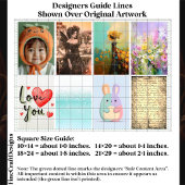 Create Your Own Custom 8 Photo Portrait Decoupage Tissuepapier