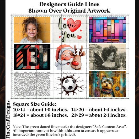 Create Your Own Custom 9 Photo Landscape Decoupage Tissuepapier