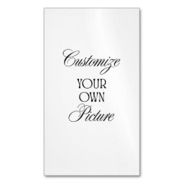 Create Your Own Custom Business Card Magnet Magnetisch Visitekaartje