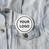 Create Your Own Custom Business Logo 3 Inch Button (In situ)