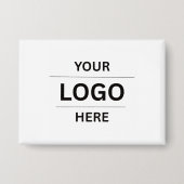 Create Your Own Custom Business Logo Button (Voorkant)