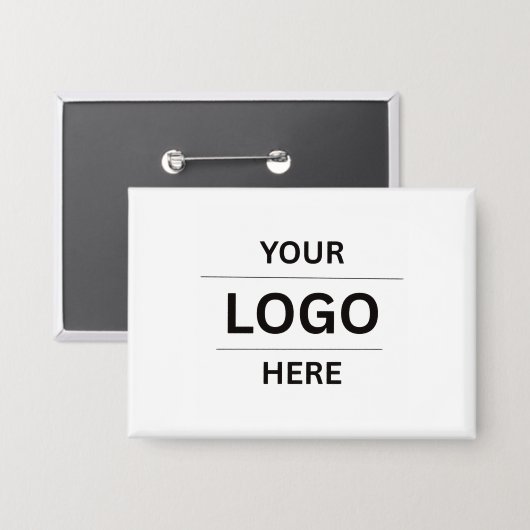 Create Your Own Custom Business Logo Button (Voorkant / Achterkant)