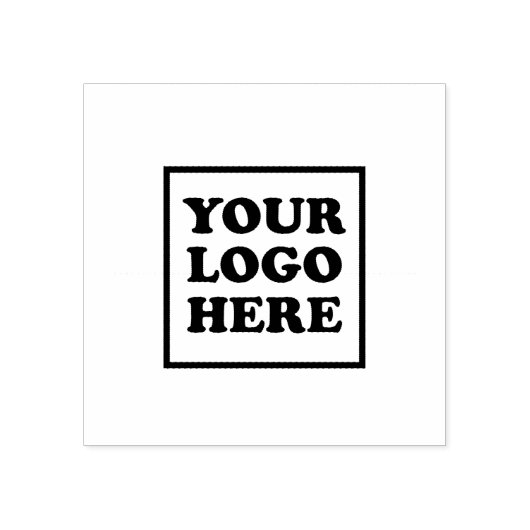 Create your own Custom Business Logo Rubberstempel (Afrduk)