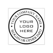 Create Your Own Custom Business Logo  Rubberstempel (Afrduk)