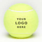 Create Your Own Custom Business Logo Tennisballen (Achterkant)