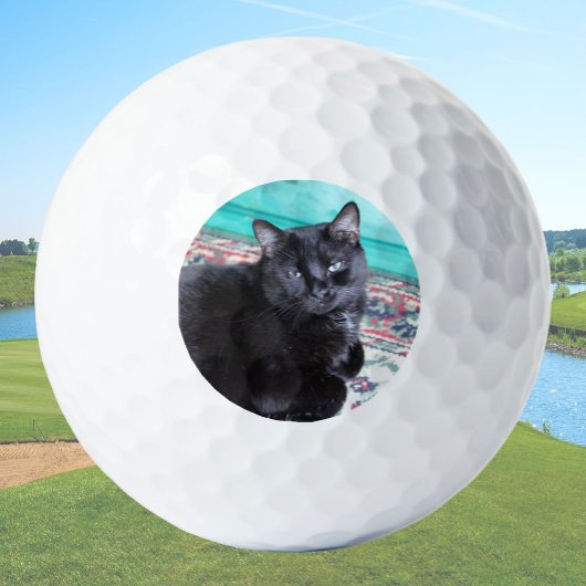 Create Your Own Custom Cat Owner Gift Pet Golfballen