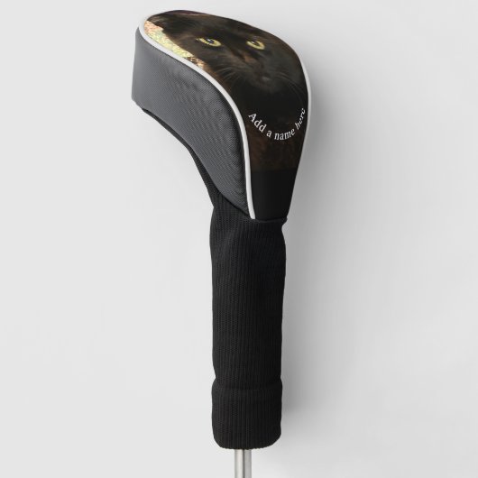 Create Your Own Custom Cat Owner Gift Pet Golfheadcover (Schuin)