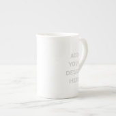 Create Your Own Custom Design Bone China Mug Porselein Kop (Voorkant rechts)