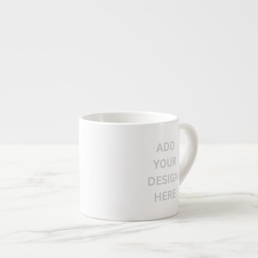 Create Your Own Custom Design Espresso Mug Espresso Kop (Voorkant rechts)
