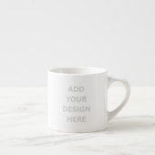 Create Your Own Custom Design Espresso Mug Espresso Kop (Rechts)