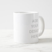 Create Your Own Custom Design Jumbo Mug Grote Koffiekop (Voorkant rechts)