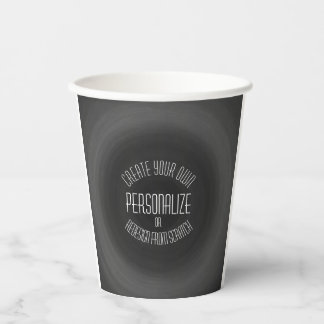 Create Your Own - Custom Design Papieren Bekers