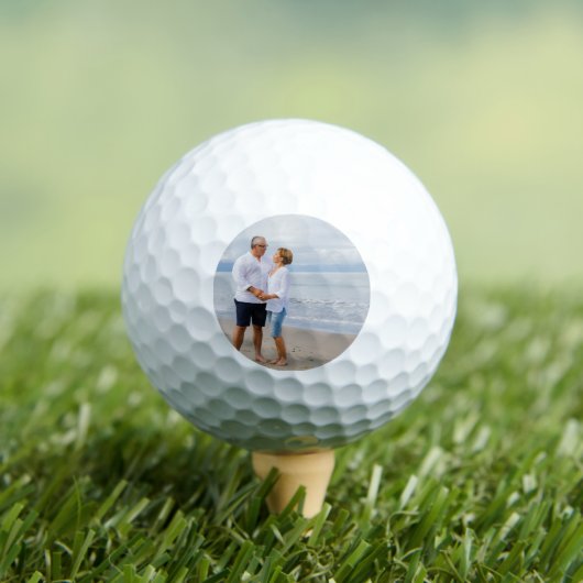 Create Your Own Custom Design Photo Golf Balls Golfballen (Insitu Shirt)